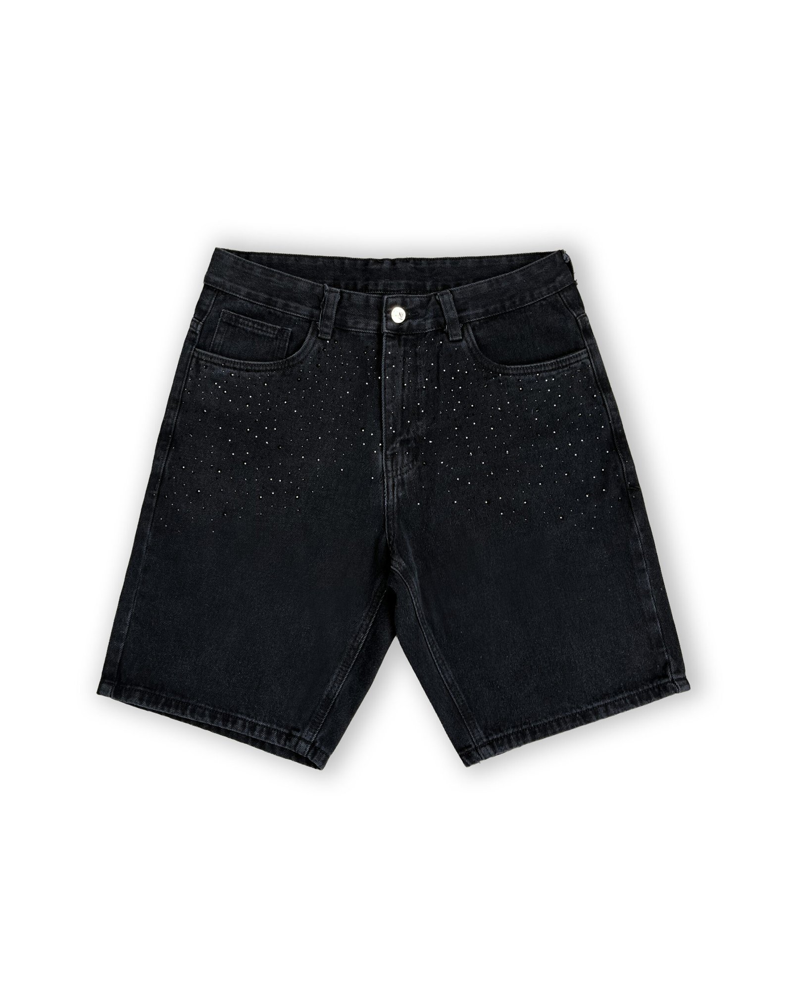 Short Jean Negro Stone | Hombre