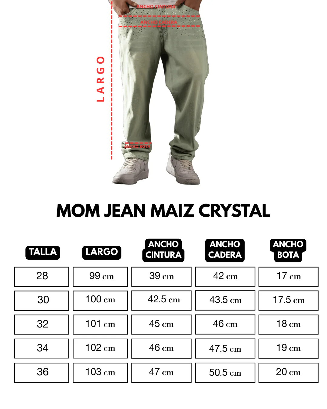 Mom Jean Crystal Maiz | Hombre - Imagen 6
