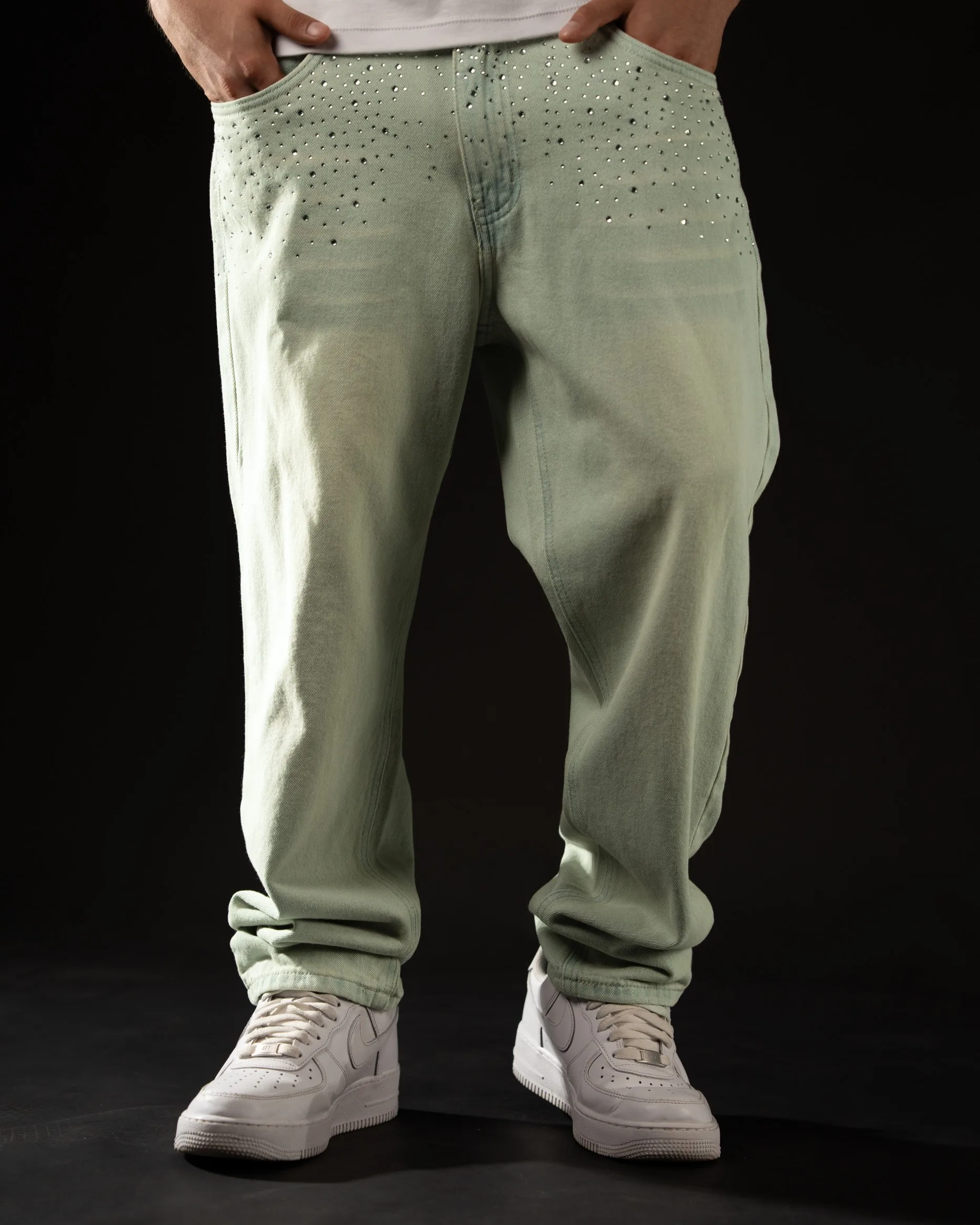 Mom Jean Crystal Maiz para Hombre