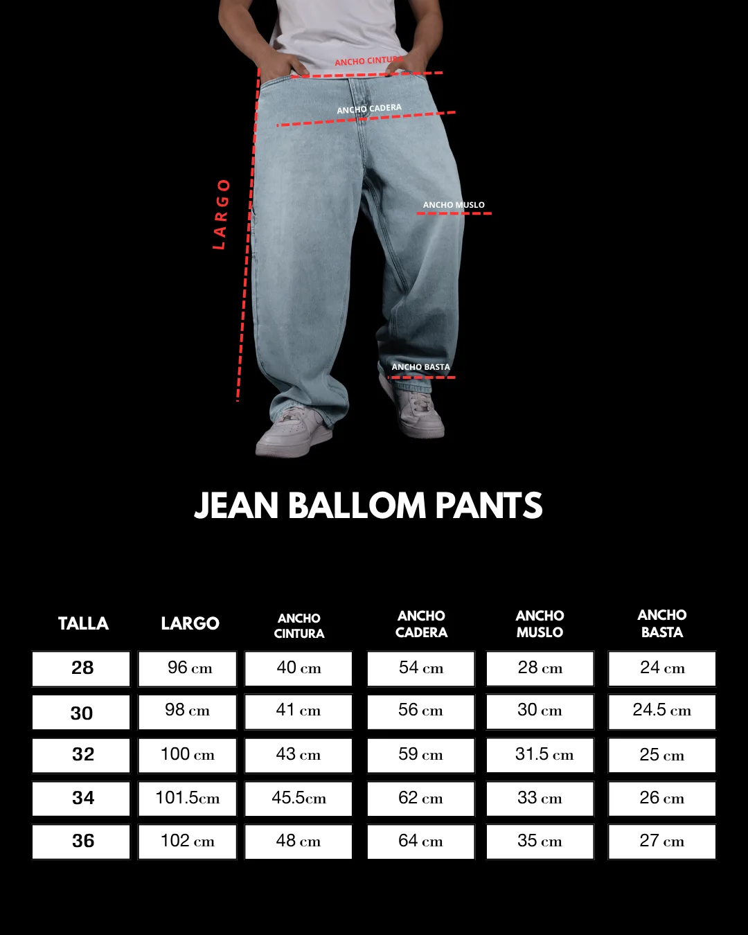 Jean Ballom Azul Vintage | Hombre - Imagen 7