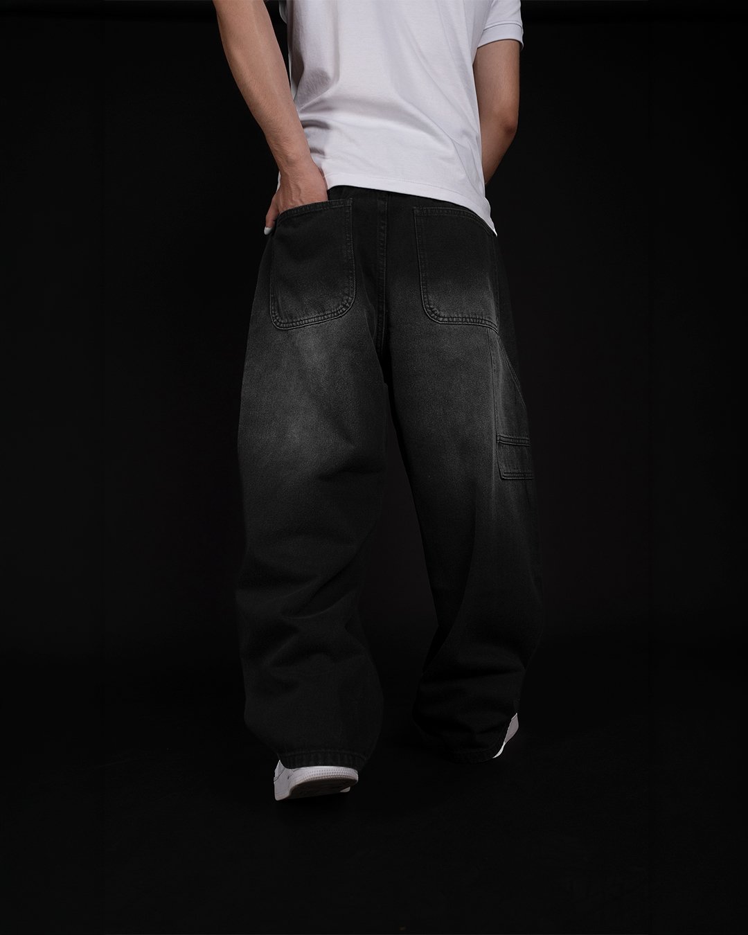 Jean Ballom Negro | Hombre - Imagen 4