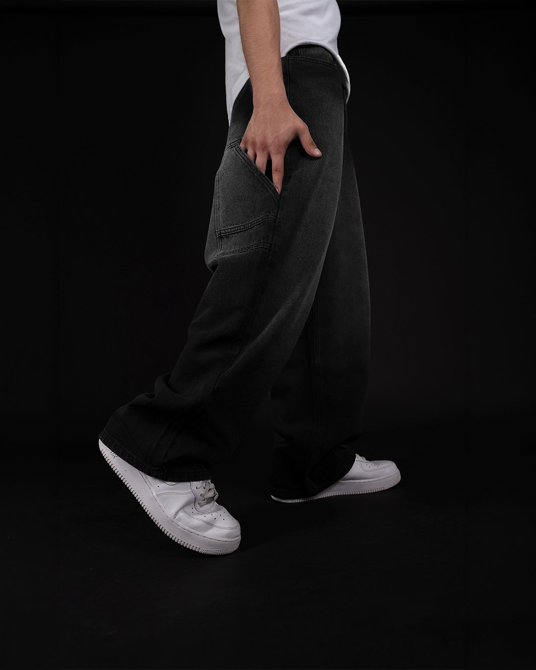 Jean Ballom Negro | Hombre - Imagen 5