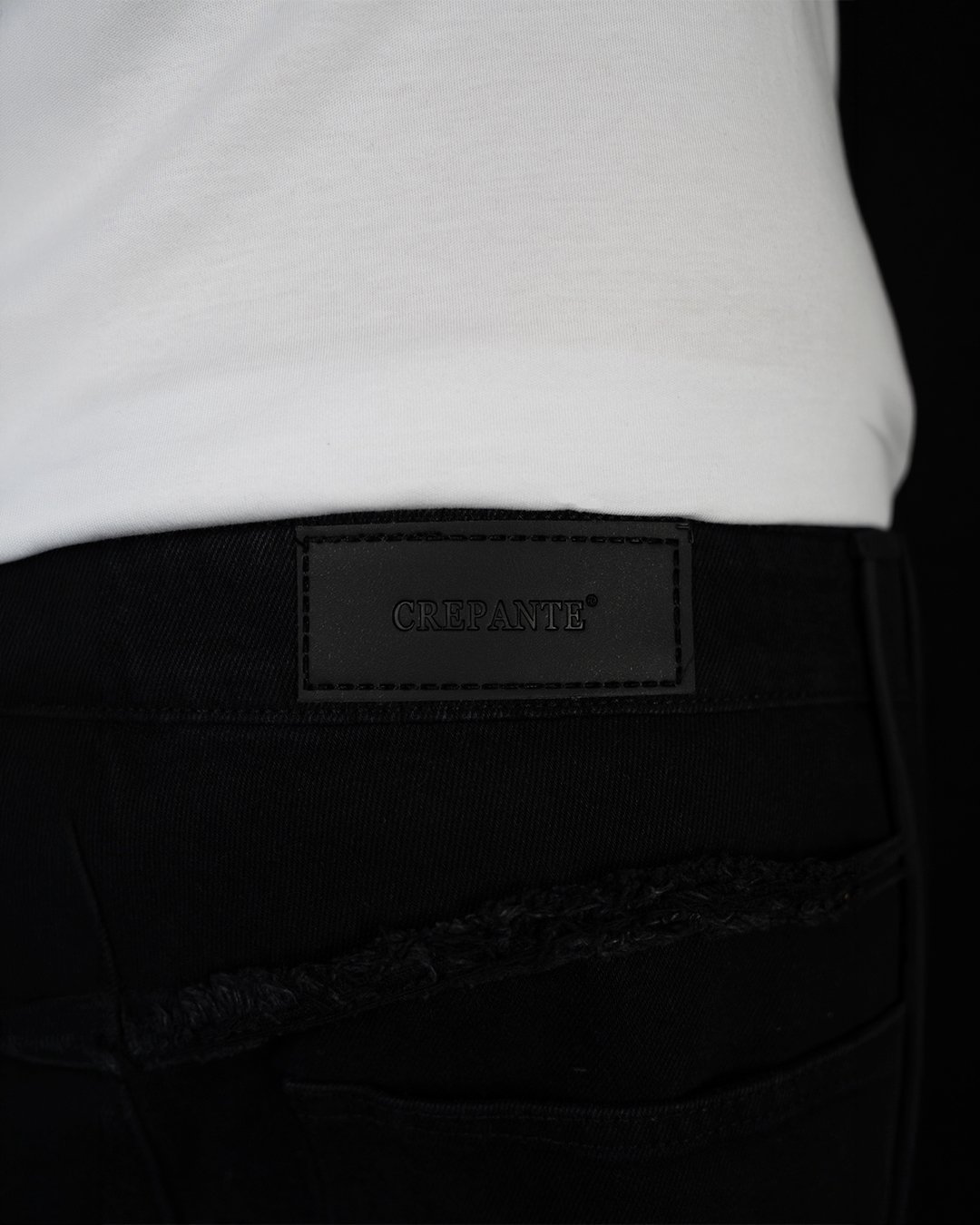 Jean Negro Flecos | Hombre - Imagen 6