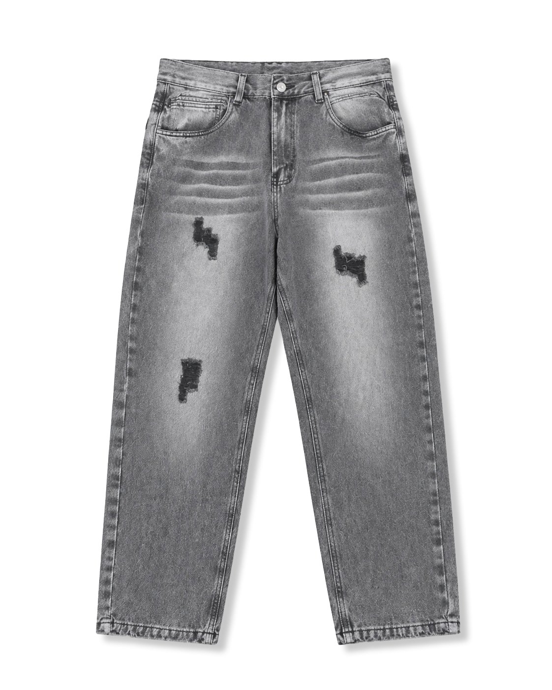 Mon Jean Rough Grey apra Hombre