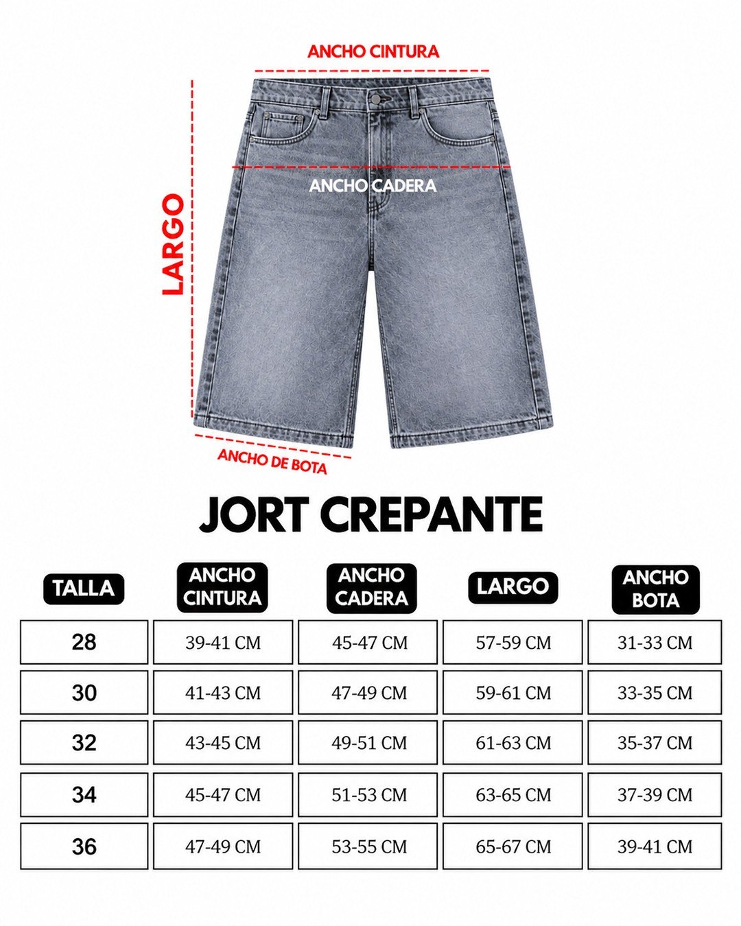 JORT VINTAGE CREPANTE - Imagen 5